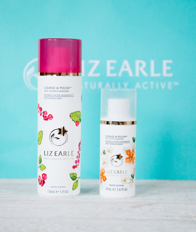 Pink pepper & mint and Sweet Orange and mint are the seasonal limited edition Liz Earle Cleanse & Polish for winter 2015